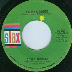 Carla Thomas – A Dime A Dozen (Vinyl, 7")