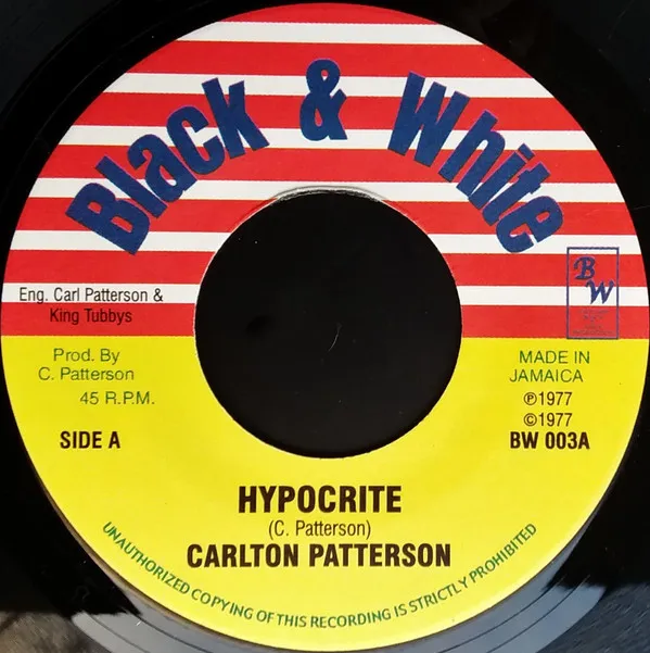 Carlton Patterson – Hypocrite