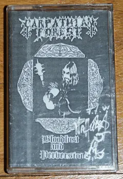 Carpathian Forest – Bloodlust And Perversion (Cassette, Single Sided)