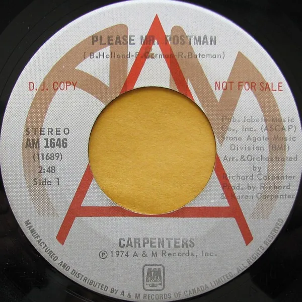 Carpenters – Please Mr. Postman