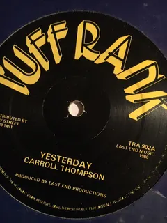 Carroll Thompson – Yesterday (Vinyl, 12")