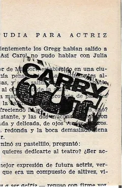 Carry Out – Carry Out (Cassette)