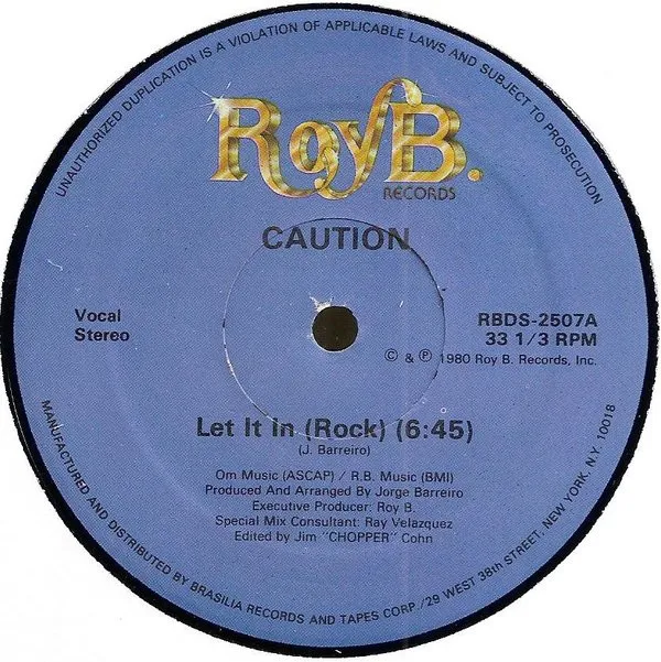 Caution – Let It In (Rock)