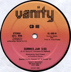 CD III – Summer Jam / And You Know That (Vinyl, 12")