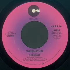 Cerrone Cotillion – Supernature (Vinyl, 7")