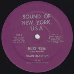 Chain Reaction Sound Of New York, USA – Dance Freak (Vinyl, 12")
