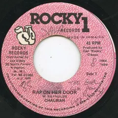 Chalwah – Rap On Her Door (Vinyl, 7")