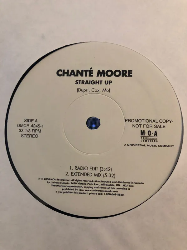 Chanté Moore – Straight Up