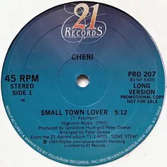Cheri – Small Town Lover (Vinyl, 12")