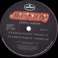 Cheryl Hunter – It's Your Attitude (Vinyl, 12")
