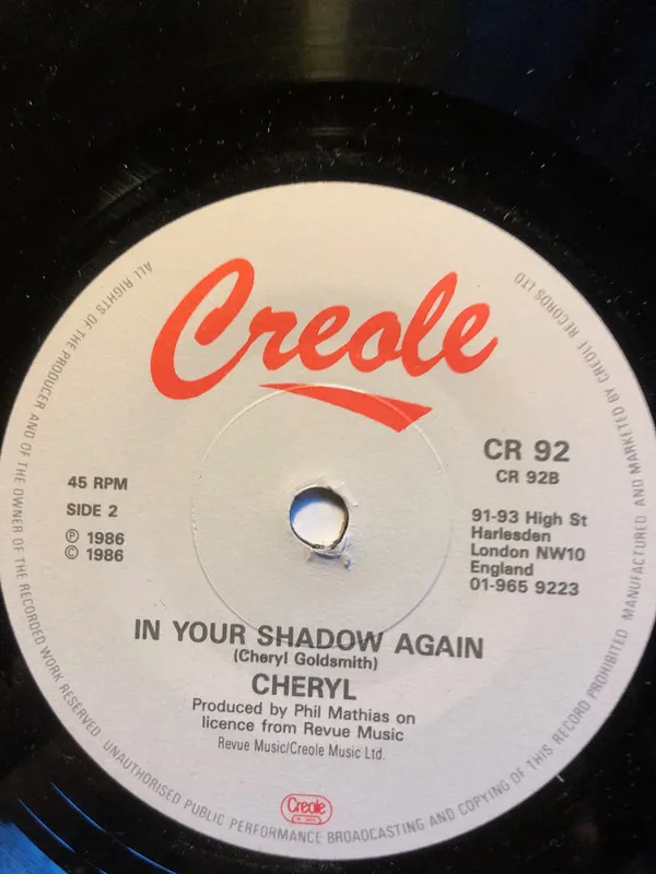 Cheryl* – In Your Shadow