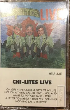 Chi-Lites* – Live! (Cassette, Album)