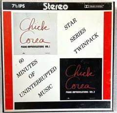 Chick Corea – Piano Improvisations Vol. 1 & 2 (Reel-To-Reel, 7 ½ ips)