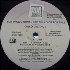 Chico DeBarge – Talk To Me (Vinyl, 12")