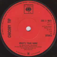 Chicory Tip – What's Your Name (Vinyl, 7")