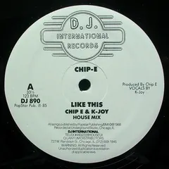 Chip E* & K-Joy* – Like This (Vinyl, 12")