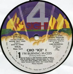Cho "Ice" 1 – I'm Burning M-Cees (Vinyl, 12")