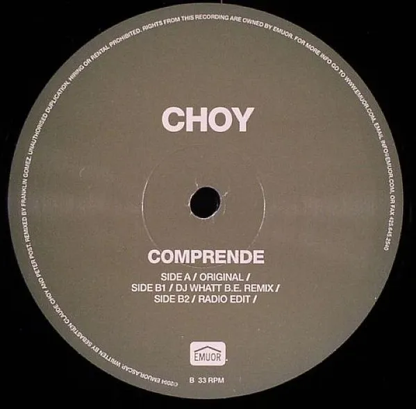 Choy – Comprende