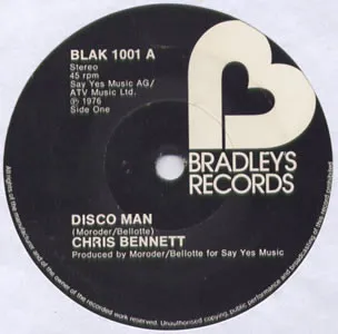 Chris Bennett – Disco Man