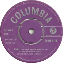 Chris Howland Columbia – Mama (Vinyl, 7")