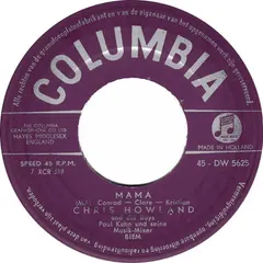 Chris Howland – Mama (Vinyl, 7")