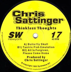 Chris Sattinger – Thinkless Thoughts (Vinyl, 12")