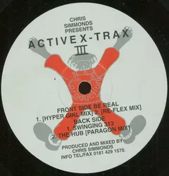 Chris Simmonds – Active X-Trax III (Vinyl, 12")