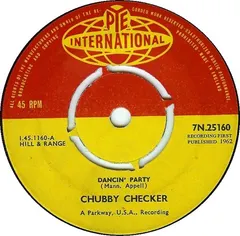 Chubby Checker Pye International – Dancin' Party (Vinyl, 7")