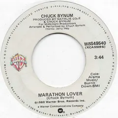 Chuck Bynum* – Marathon Lover (Vinyl, 7")