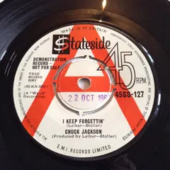 Chuck Jackson Stateside – I Keep Forgettin' (Vinyl, 7")