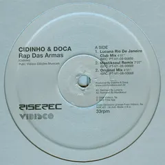 Cidinho & Doca – Rap Das Armas (Vinyl, 12")