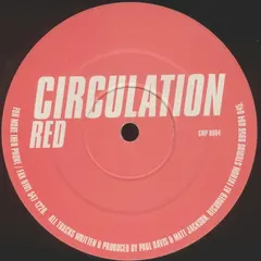 Circulation – Red (Vinyl, 12")