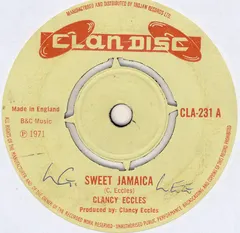 Clancy Eccles – Sweet Jamaica (Vinyl, 7")
