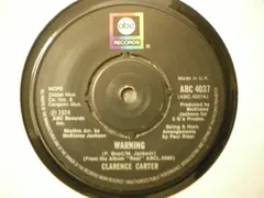 Clarence Carter – Warning (Vinyl, 7")