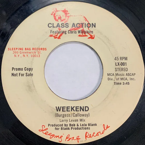 Class Action Featuring Chris Wiltshire* – Weekend