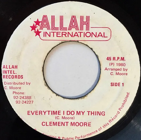 Clement Moore – Everytime I Do My Thing