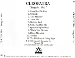 Cleopatra – Steppin' Out (CDr, Album)