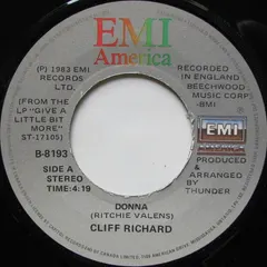Cliff Richard – Donna (Vinyl, 7")