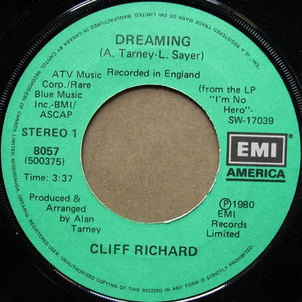 Cliff Richard – Dreaming / Dynamite