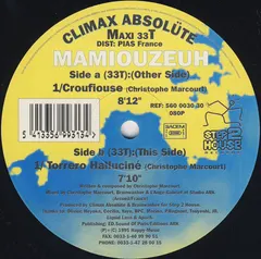 Climax Absolüte – Mamiouzeuh (Vinyl, 12")