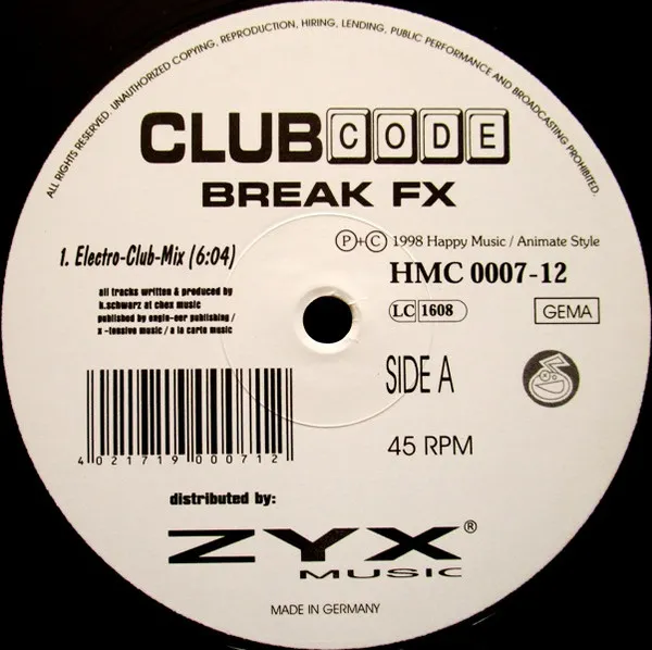 Club Code (3) – Break FX