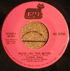Clydie King – Never Like This Before (Vinyl, 7")
