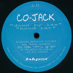 Co-Jack – Down By Law (Vinyl, 12")