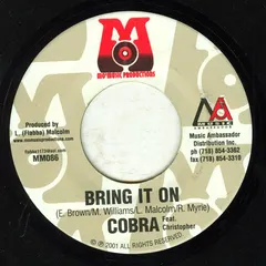 Cobra* / Christopher (7) – Bring It On / It's On (Vinyl, 7")