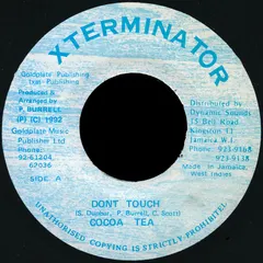 Cocoa Tea – Don't Touch (Vinyl, 7")