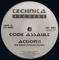 Code Assault – Action!! (Vinyl, 12")