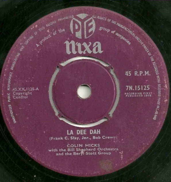 Colin Hicks – La Dee Dah