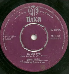Colin Hicks – La Dee Dah (Vinyl, 7")