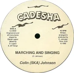 Colin (SKA) Johnson* – Marching And Singing (Vinyl, 12")