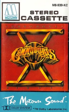 Commodores – Heroes (Cassette, Album)